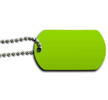 Custom Dog Tag Back 