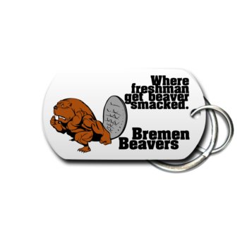 Beavers Key Chain Front