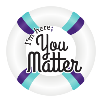 I'm Here; You Matter Custom Magnet