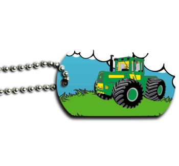 Rest In Peace Dog Tag Front 