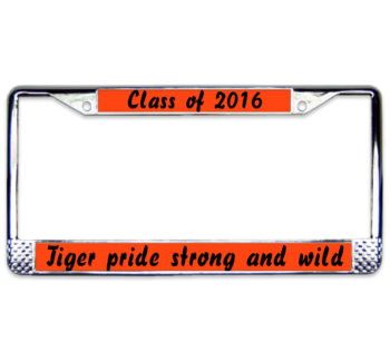 Class Of Chrome License Plate Frame