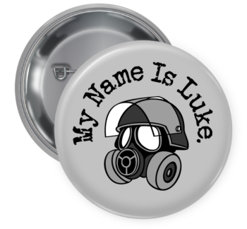 My Name is Pin Button