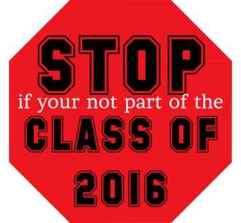 Class of 2016 Decal