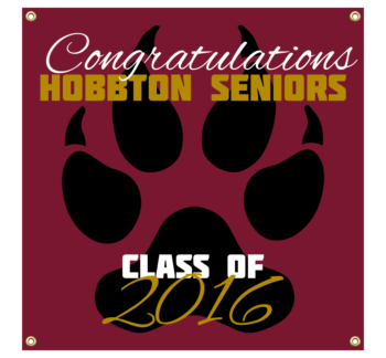Congrats Seniors Vinyl Banner