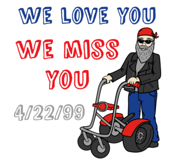 We Love You Static Cling