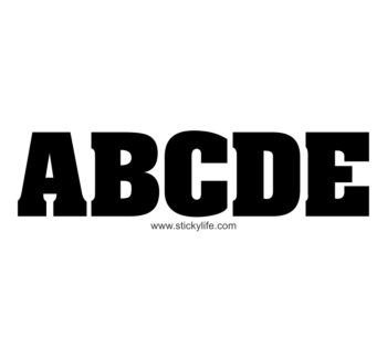 Simple Bumper Sticker