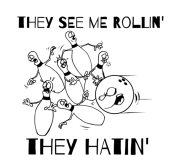 They See Me Rollin' Decal