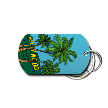 California Key Chain Front