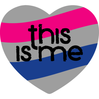 National Coming Out Day Androgynous Heart Magnet