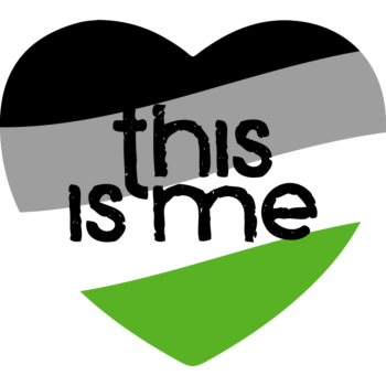 National Coming Out Day Aromantic Heart Magnet