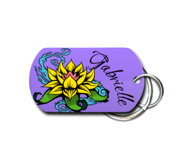 Personalized Key Chain Front