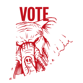 Rhode Island Vote Republican Decal