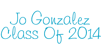 Class Of 2014 Vinyl Lettering