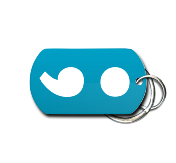 Your Story Key Chain Front