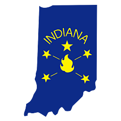 Indiana State Decal