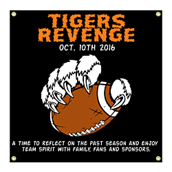Tigers Vinyl Banner