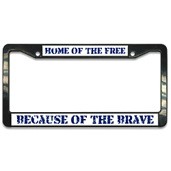 Memorial Day License Plate Frame