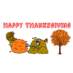 Happy Thanksgiving Decal