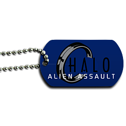Halo Dog Tag Front