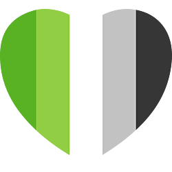 Pride Flag Heart Magnet