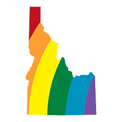 Idaho LGBT Rainbow Decal