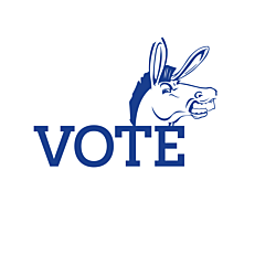 New York Vote Democrat Decal