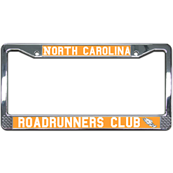 Roadrunners Club License Plate Frame