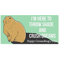 Groundhog's Day Rectangle Magnet
