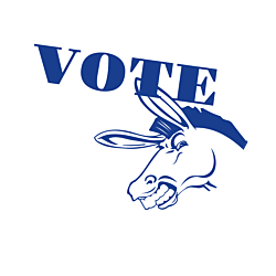 South Carolina Vote Democrat Decal