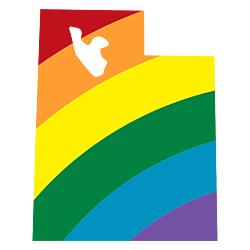 Utah LGBT Rainbow Decal