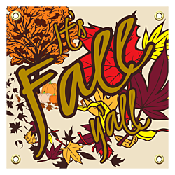It's Fall Y'all Outdoor Vinyl Banner