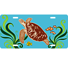 Sea Turtle License Plate