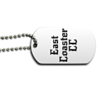 East Coaster CC Dog Tag Back