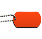 The Fisher Buck Dog Tag Back