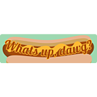 Custom Hotdog Bumper Car Magnet