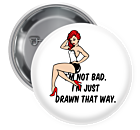 Jessica Rabbit Button