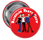 Bachelor Party Crew Button