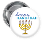 Happy Hanukkah Button