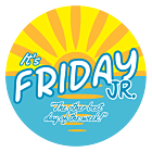 Friday Jr. Custom Circle Car Magnet