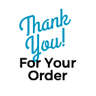 Thank You Circle Stickers