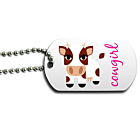 Cowgirl Dog Tag