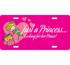 Just a Princess License Plate