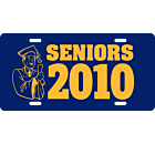 Seniors 2010 License Plate