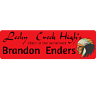 High School Car Magnet
