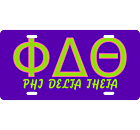 PHI DELTA THETA License Plate 