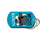 Bison Key Chain Front