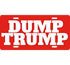 Dump Trump License Plate