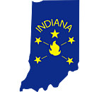 Indiana State Decal