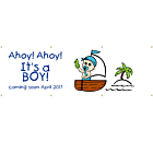 It's A Boy Vinyl Banner