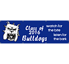 Bulldogs Vinyl Banner